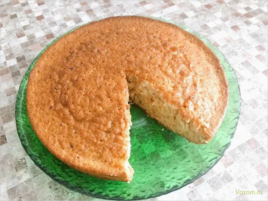 Три варианта вкуснейшего бисквита на основе сгущенки — простой, шоколадный и фруктовый