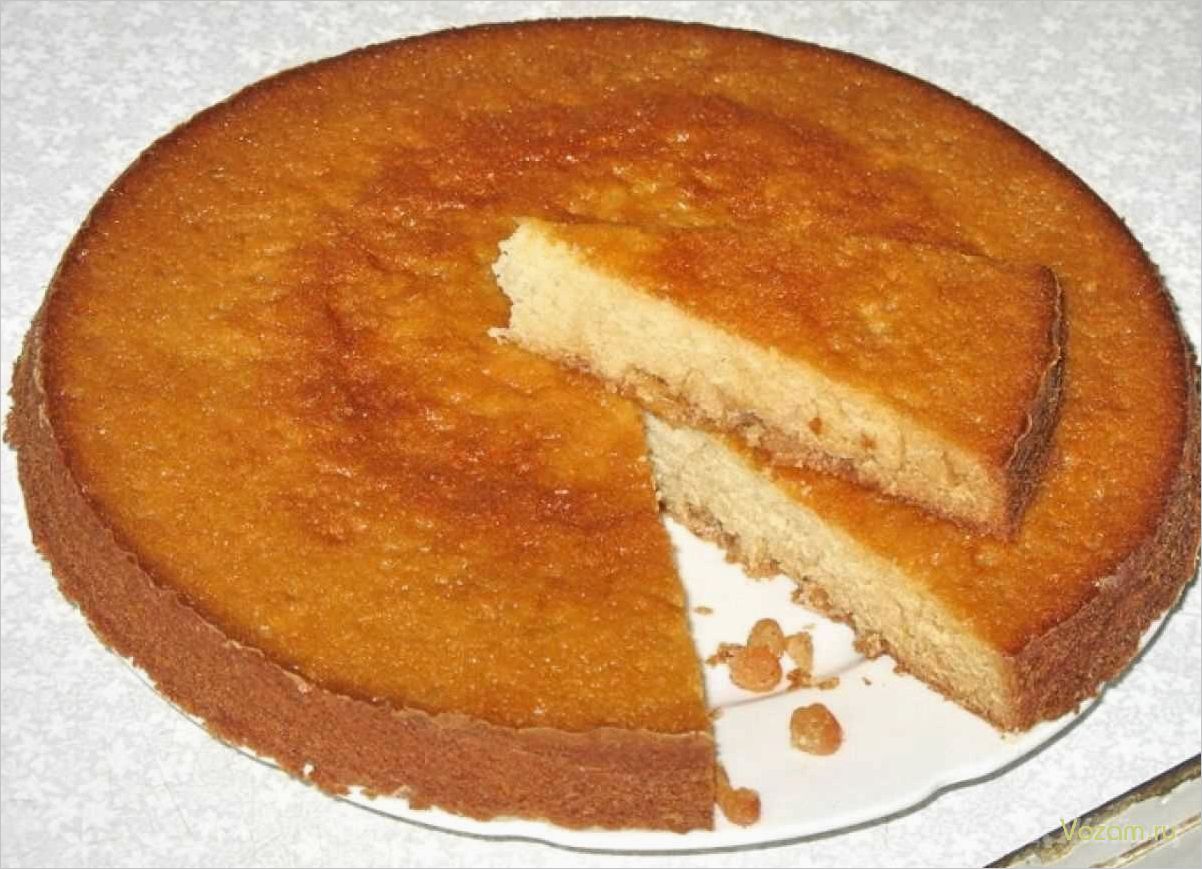 Три варианта вкуснейшего бисквита на основе сгущенки — простой, шоколадный и фруктовый