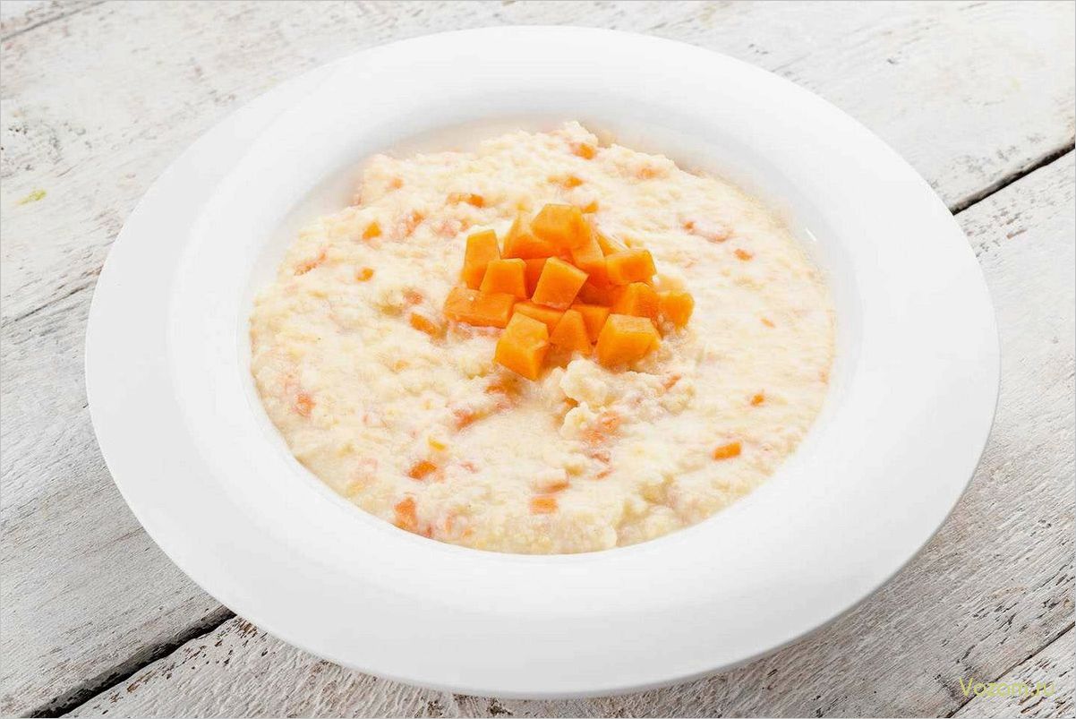Рецепт приготовления вкусной молочной пшенной каши с тыквой — шаг за шагом