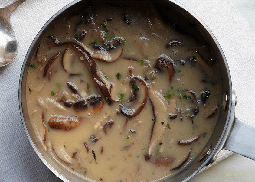 (вкуснейшая, подливка, свежих, грибов, рецепт) Вкуснейшая подливка из свежих грибов — рецепт приготовления и секреты успеха
