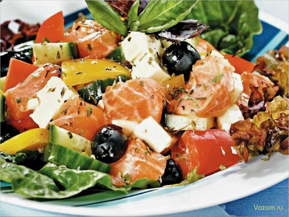 Вкусный и полезный рецепт салата с рыбой и сыром для здорового обеда