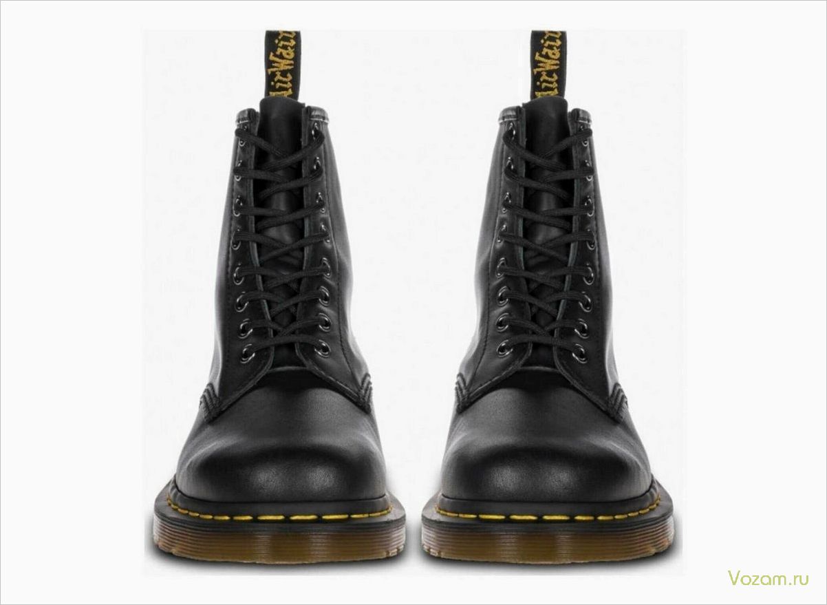 (обувь, martens, стиль, качество, комфорт) Обувь Dr. Martens: стиль, качество, комфорт