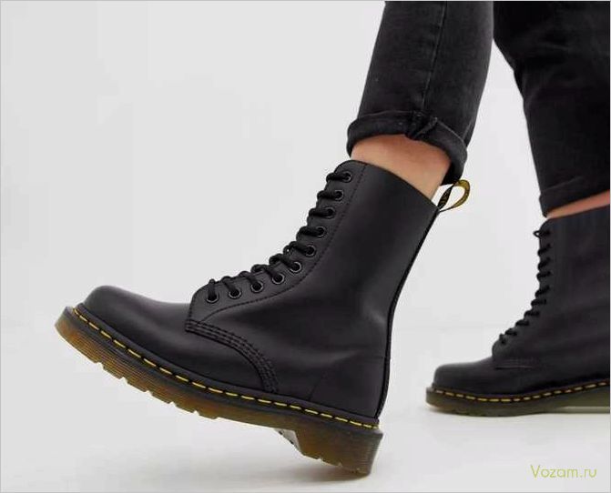 (обувь, martens, стиль, качество, комфорт) Обувь Dr. Martens: стиль, качество, комфорт